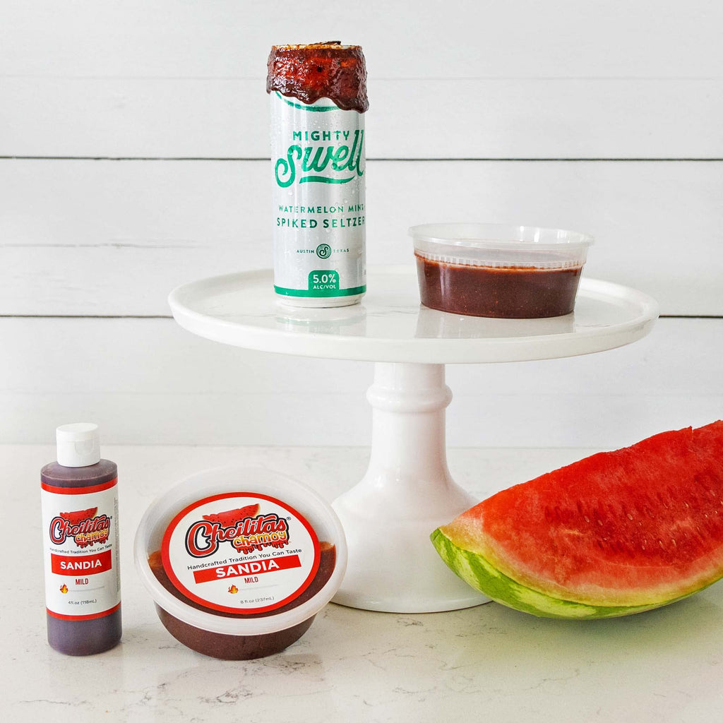 Cheilitas Chamoy Mexican Rim Candy Dip Paste 8 oz | Hand Crafted for Drinks, Cocktails, Micheladas, Beer and More (Tamarind)