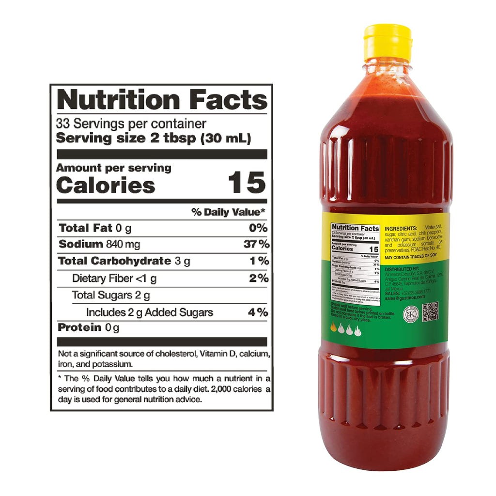 El Chilerito Chamoy Sauce 33.8 Fl. Oz / 1lt (Pack of 1) – Authentic Mexican Flavor – Perfect for Snacks and Drinks