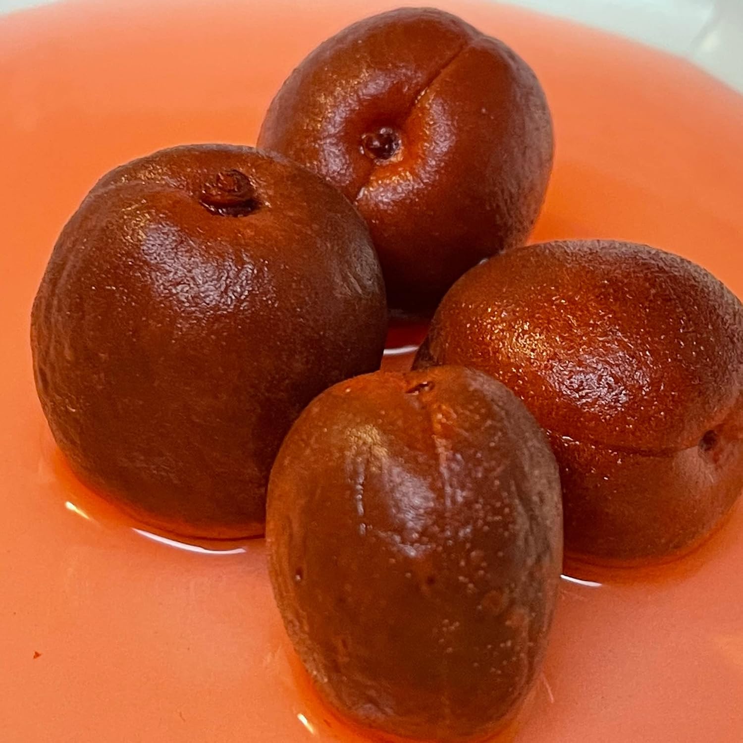 10 X Chamoy Chabacano Salado En Jugo Salted Apricot in Juice 4 Pcs Per Pack