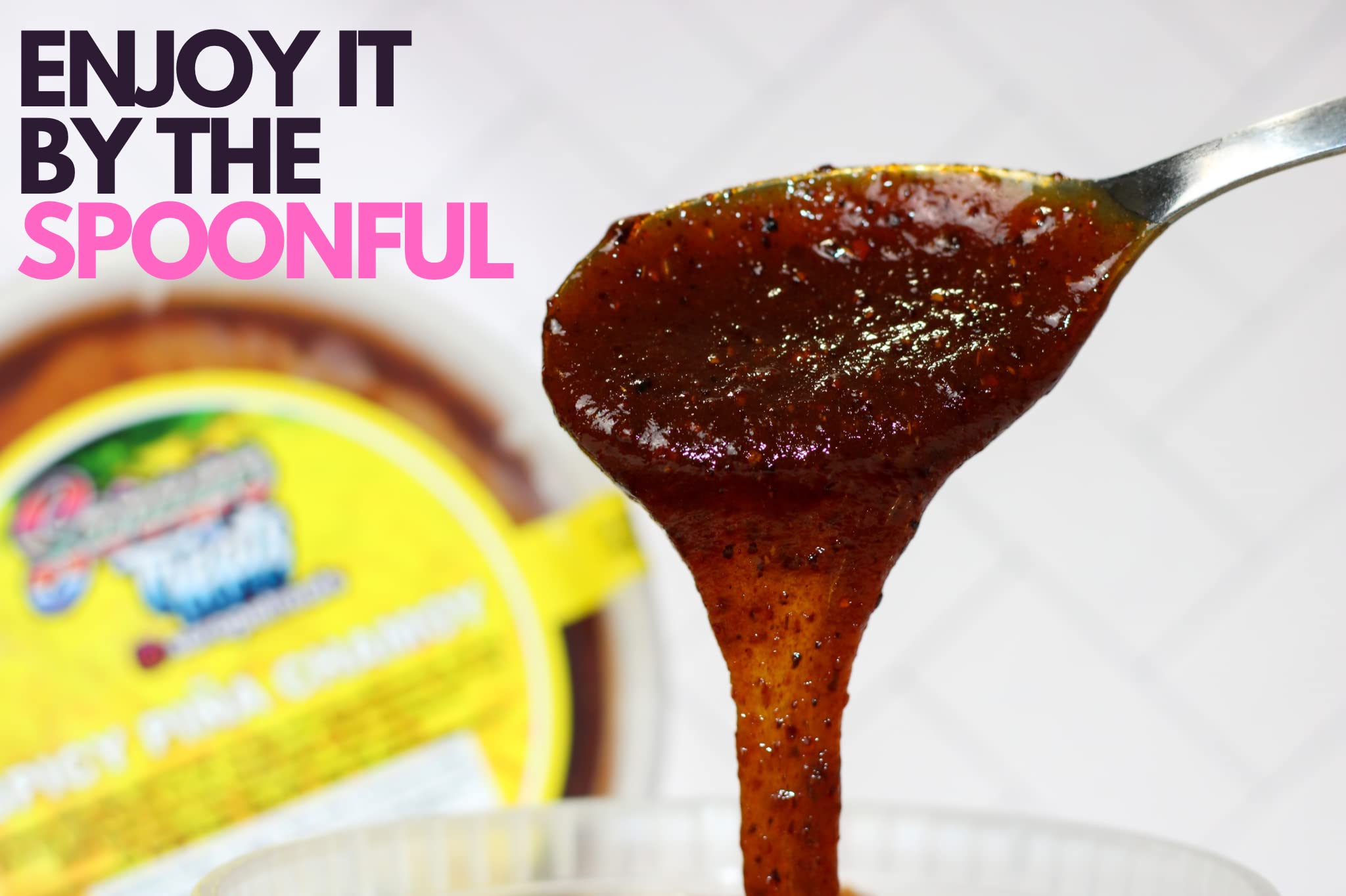 Sarape Treats Chamoy Rim Dip Mexican Tamarind Paste for Drinks, Fruit, Alcoholic Beverages, Candy, and More (Mango)