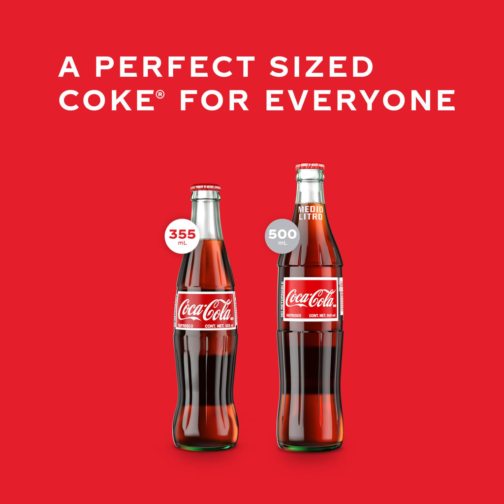 Coke de Mexico Mexican Coke Glass Bottle, 12 fl oz