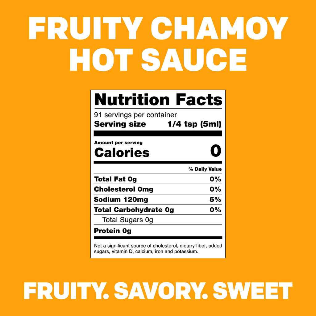 Tajin Fruity Chamoy Sauce, Sweet & Tangy Chamoy for Fruit, Candy, Snacks, Mangonadas & Drinks, 15.38 oz Each (12 Pack)