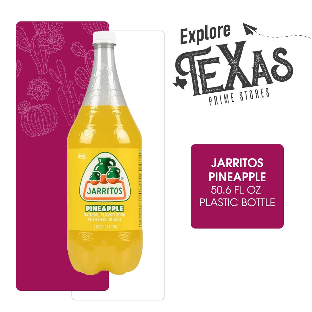 Jarritos 5-Pack of Lime Mexican Soft Drink Plastic Bottle 50.7 fl oz (1.5 lt) Made with 100% Natural Sugar