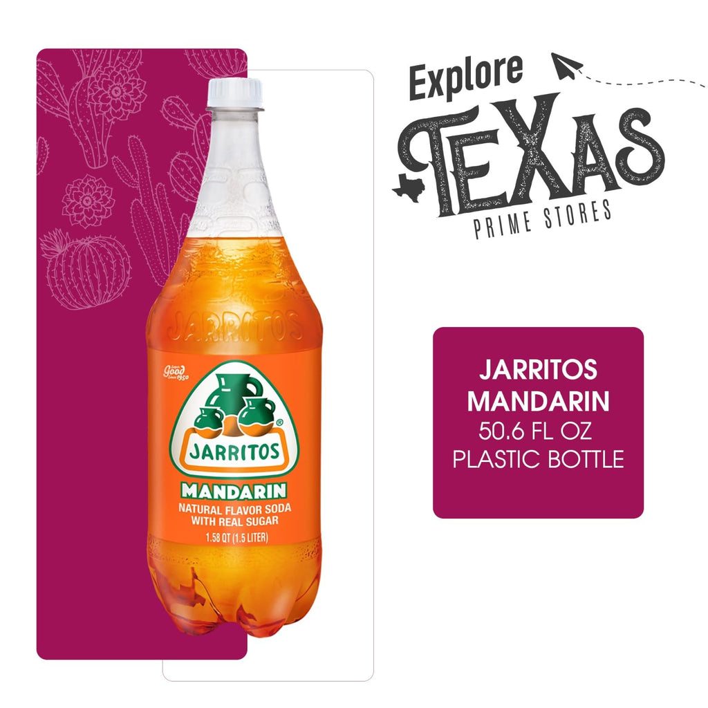 Jarritos 5-Pack of Lime Mexican Soft Drink Plastic Bottle 50.7 fl oz (1.5 lt) Made with 100% Natural Sugar