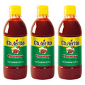 (3 Pack) EL CHILERITO Salsa Flavor Chamoy 355 ml / 12 Fl. Oz - Mexican Sauce - Excellent for Garnishing Fruits and Snacks - Mexican Flavor - For Sharing with Friends and Family - Kosher