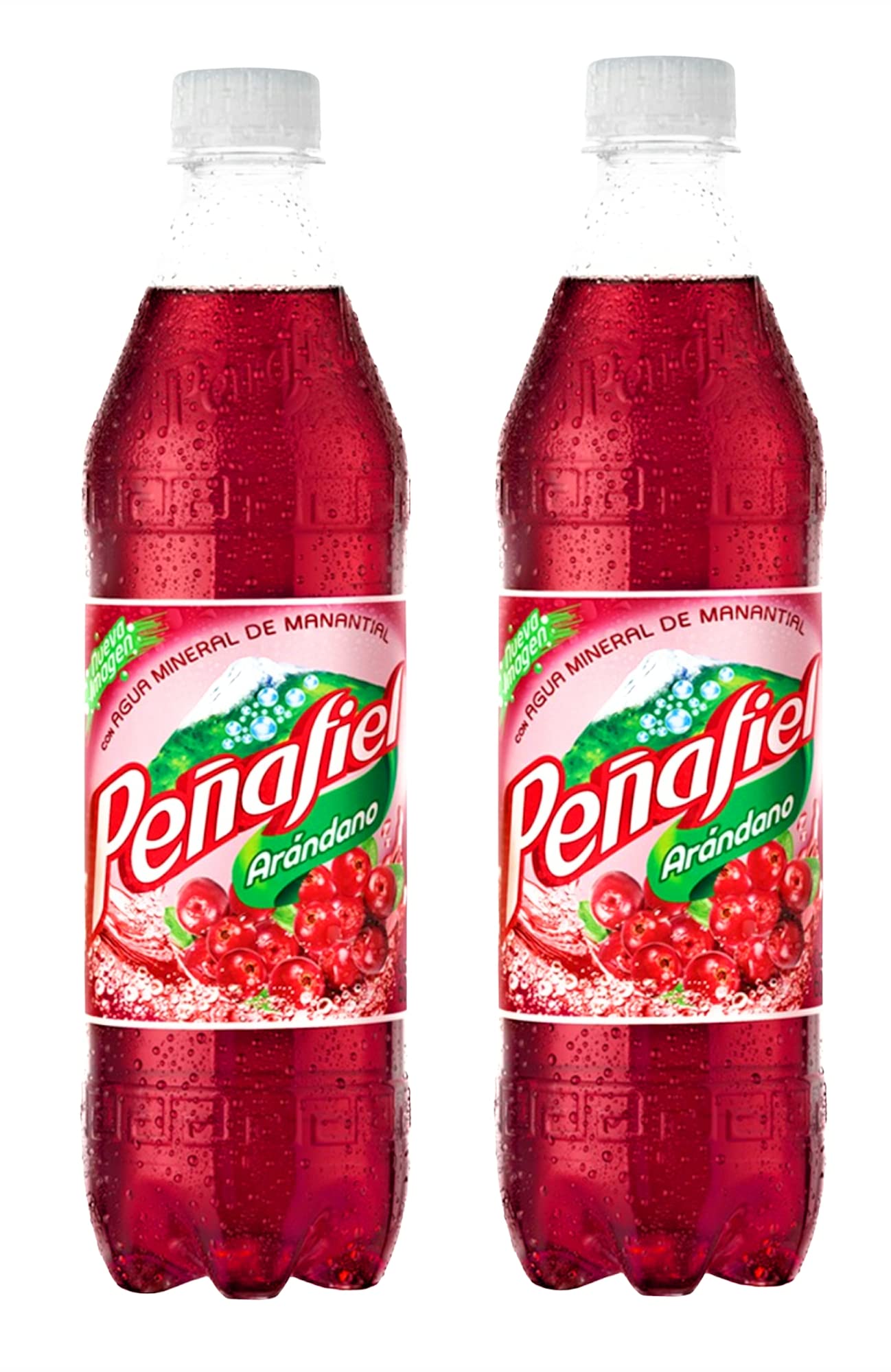 Peñafiel Mineralized Soda 20.2oz (2 pack) Made in Mexico. (Limonada - Lemonade)
