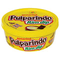 De La Rosa Pulparindo Rim Dip Paste With Real Fruit, Great for fruit, candy, cocktails, micheladas, and more! 8 Oz (8 Oz, ORIGINAL)