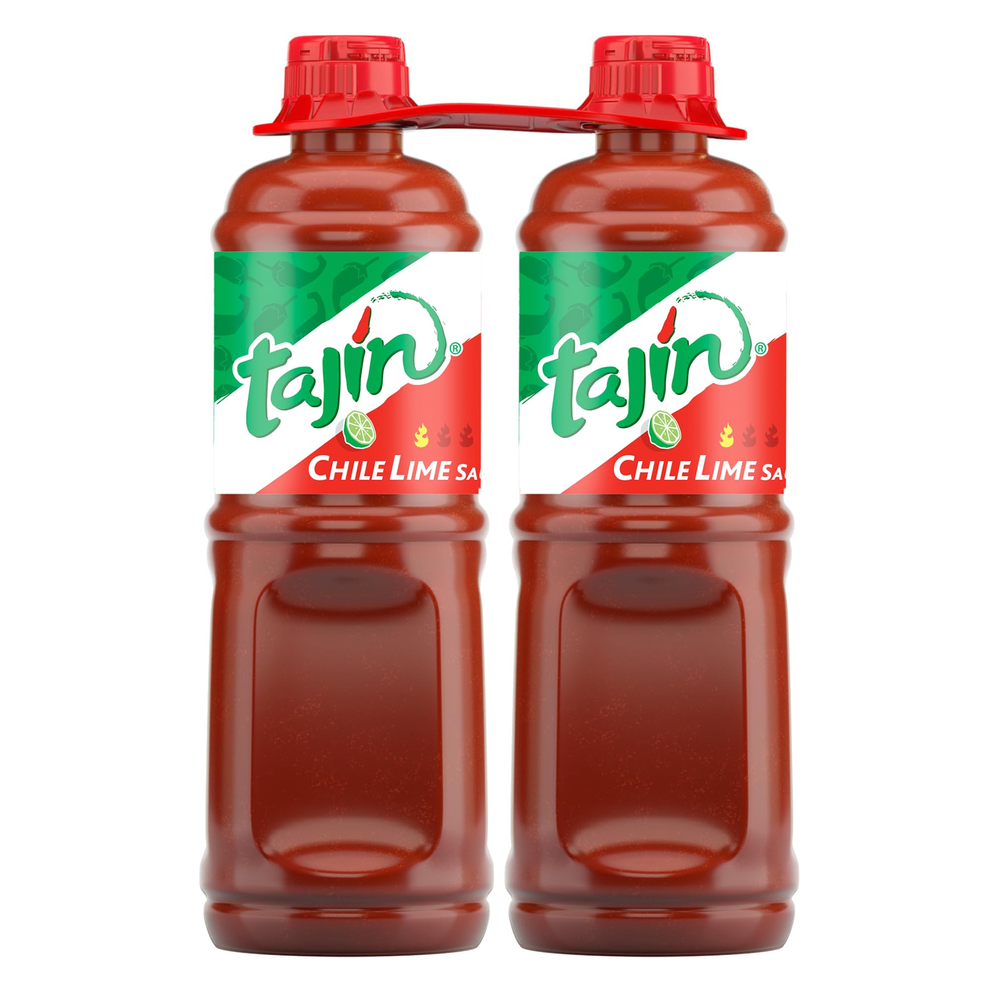 Tajin Chile Lime Sauce, Mild Mexican Chili Lime Sauce for Snacks, Vegetables, Wings, Tacos, Nachos, Fruit, and Drinks, Zesty Flavor Enhancer, 15.38 oz (Pack of 1)