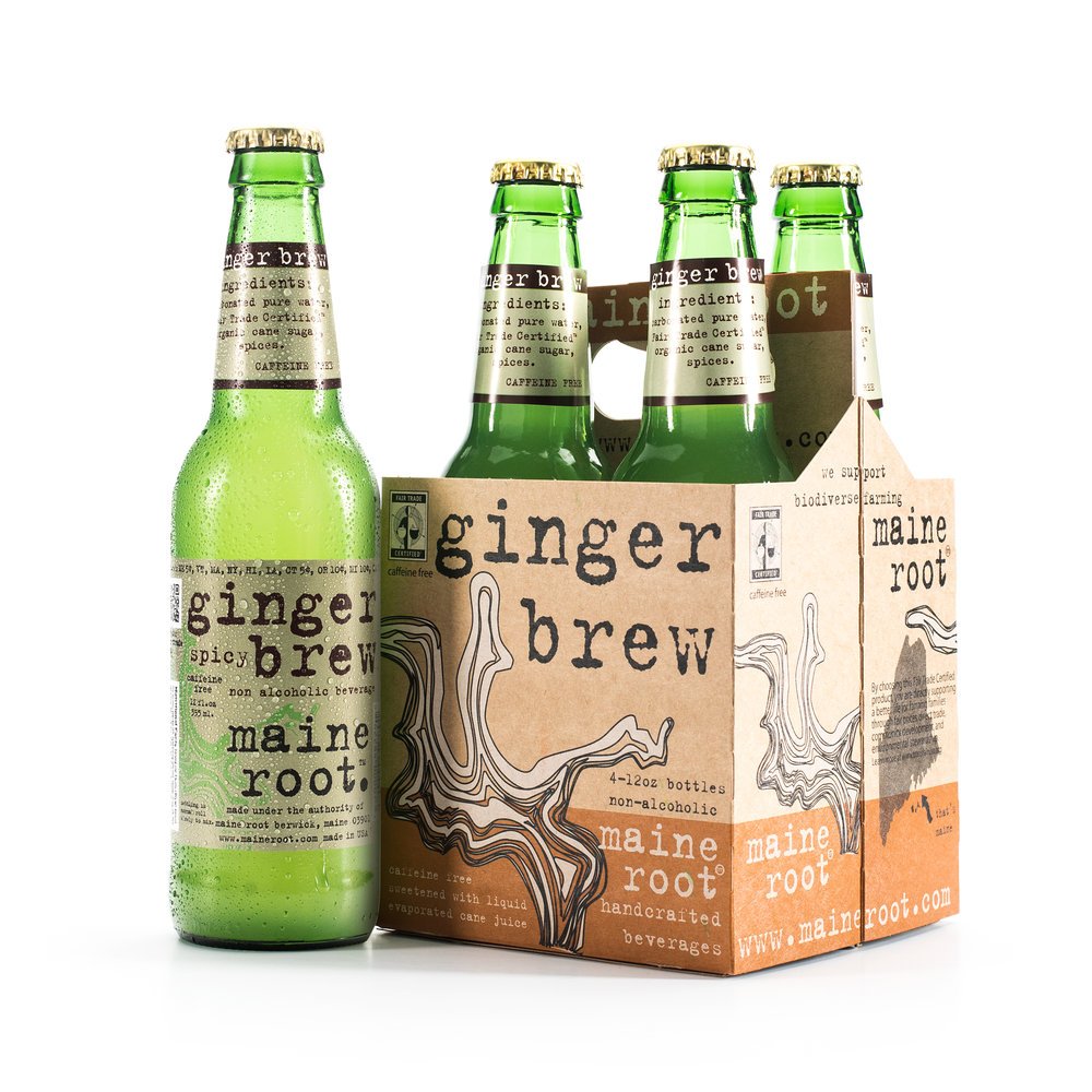 Maine Root Soda - Fair Trade Craft Soda in Glass Bottles (Mexicane 12 Pack)