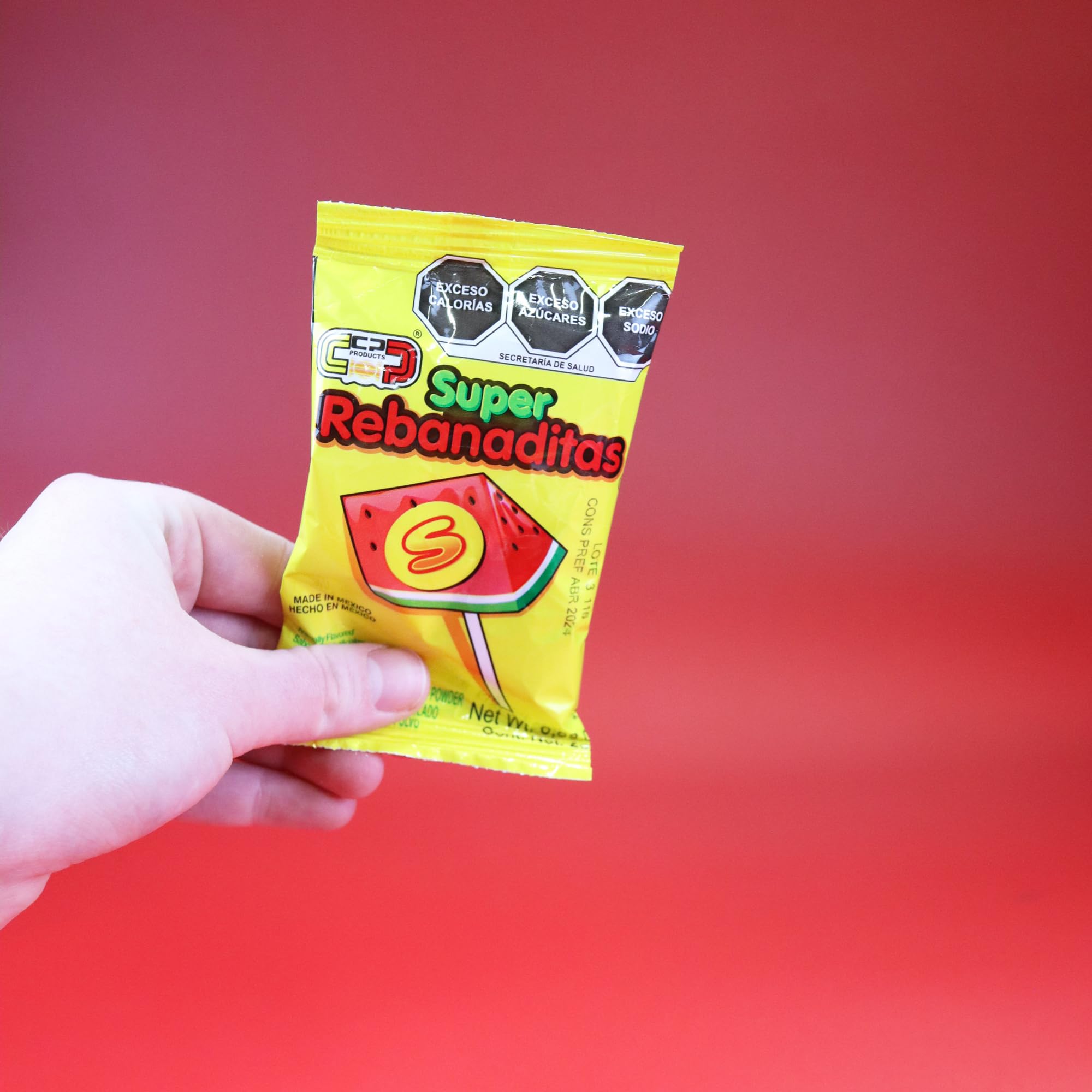 Needzo Mexican Candies, Flavored Lollipops with Chili Powder, Bulk Individually Wrapped Candy (Pack of 10) (Watermelon)