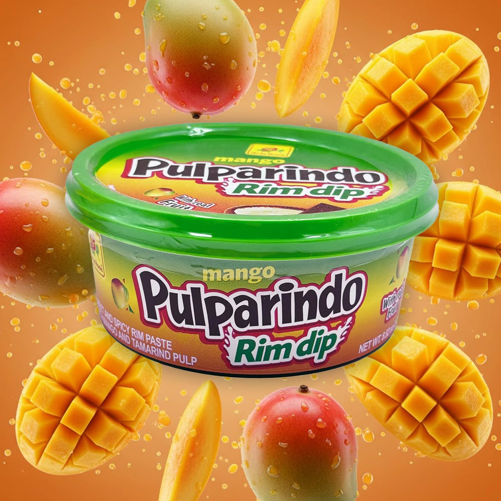 Rim Dip Tamarind Candy Paste 8.82 oz - 2 Pack – Choose Your Flavor Original, Mango, or Assorted | Sweet, Sour & Spicy Mexican Candy Sauce for Drinks, Fruit & Snacks (Assorted)