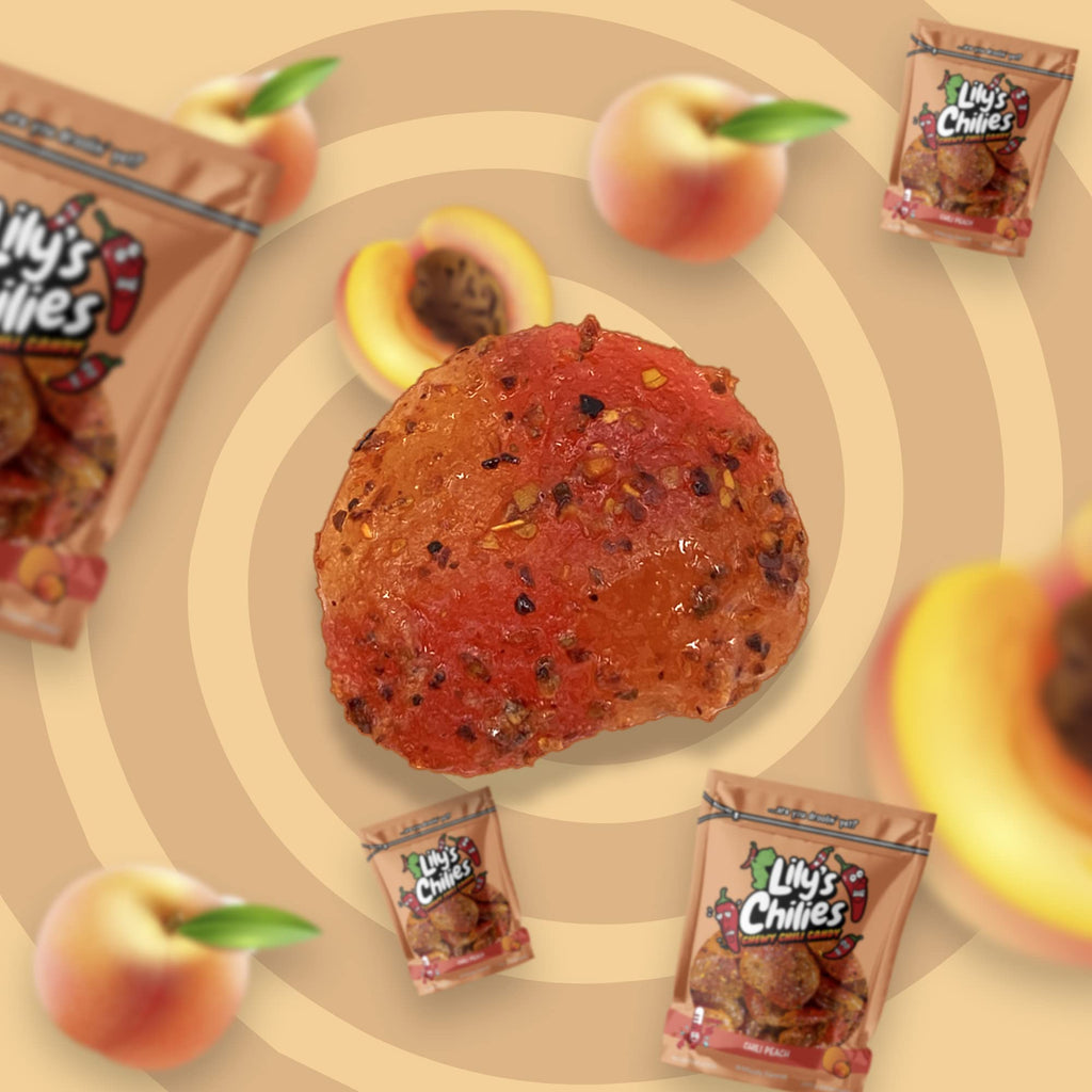 Lilys Chilies, Sour and Chili Chewy Candy (Chili Strawberry Belts)