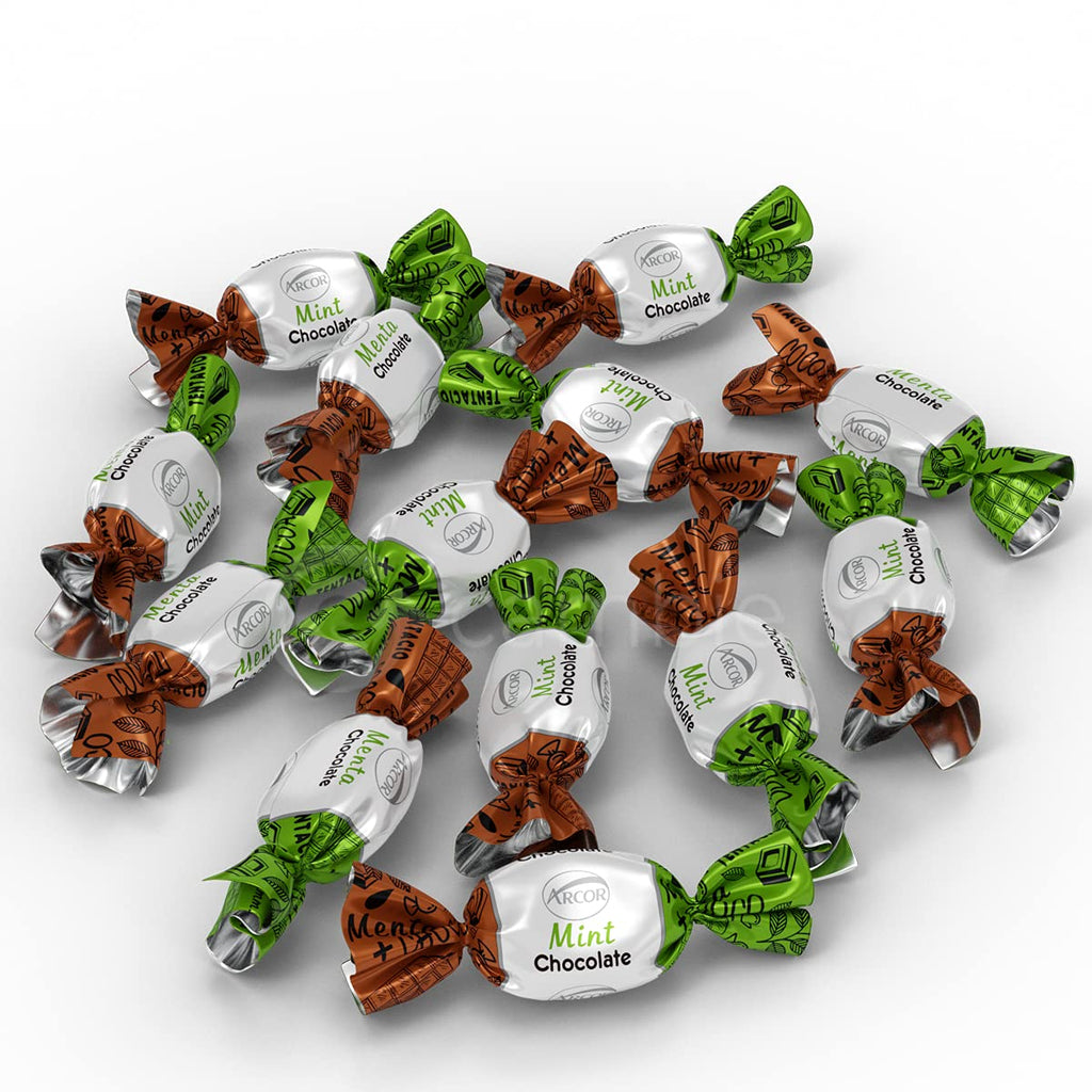 Strawberry Hard Candy Individually Wrapped by Cambie, 2 lbs of Strawberry Candy with a Deliciously Sweet Hard Exterior with a Soft, Fruit-Filled Center
