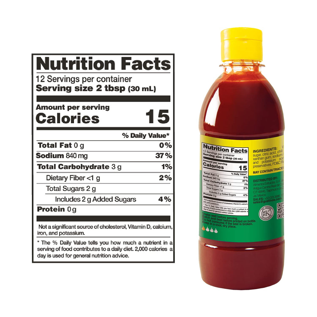 El Chilerito Chamoy Sauce Original 355ml – Authentic Mexican Flavor for Snacks, Fruits, Candy & Drinks – Sweet & Tangy Taste