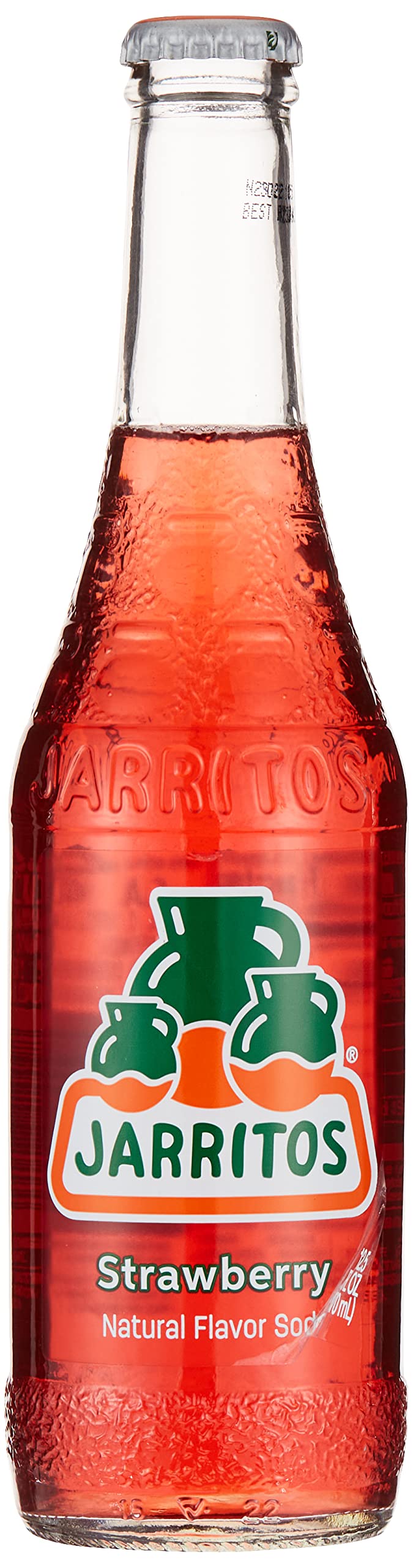 Jarritos Soda, Grapefruit, Bottle, 12.5 Fl Oz (Pack of 24)
