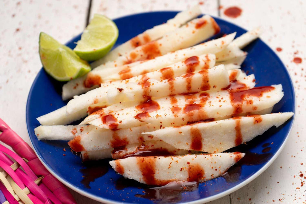 La Helada Oh Chamoy! - 3 Pack - Chamoy Sauce with Fruit Pulp - Sweet & Spicy Mexican Condiment - Squeeze Tube - Chamoy for Fruits and Snacks