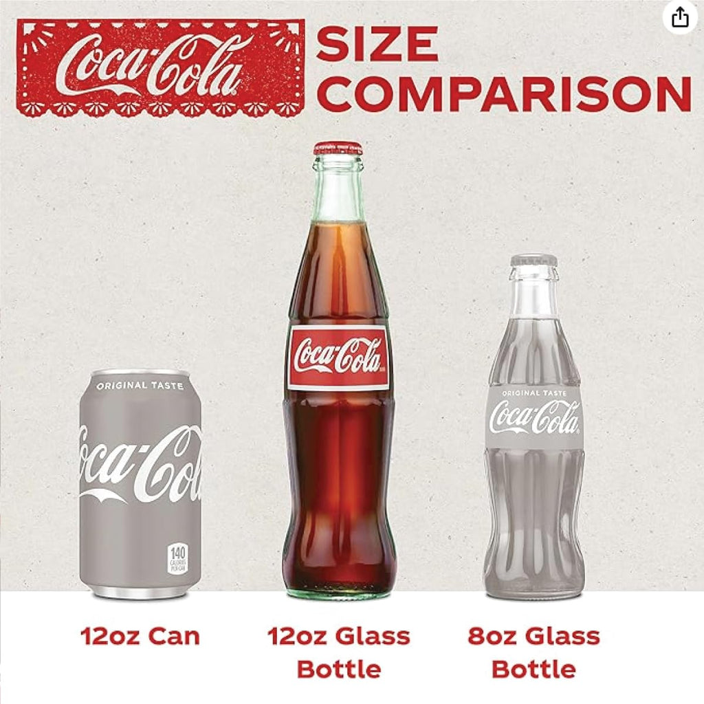Spot Beverage Bottled Soda Classics -REAL MEXICAN COKE- (12 fl. oz Glass Bottles/12-Pack)