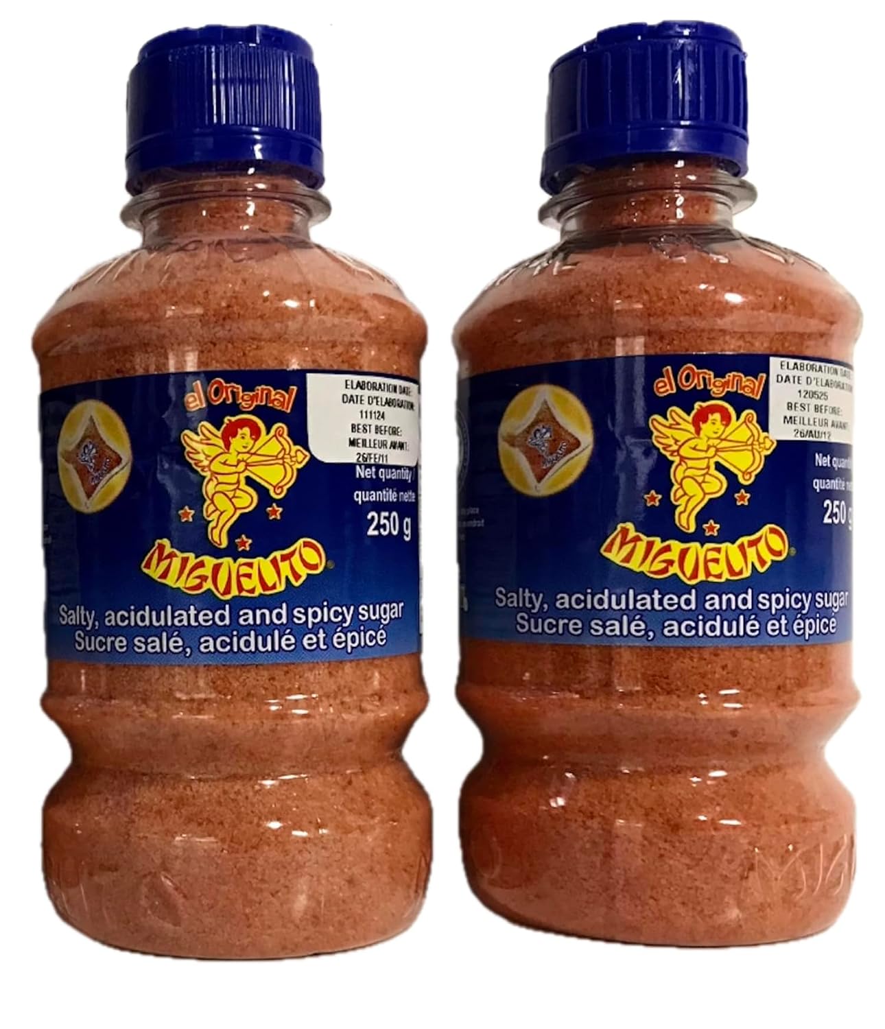 2 X Miguelito Chamoy Chilito Polvo Mexican Candy Chili Powder 2 Bottles 250g Ea by Miguelito