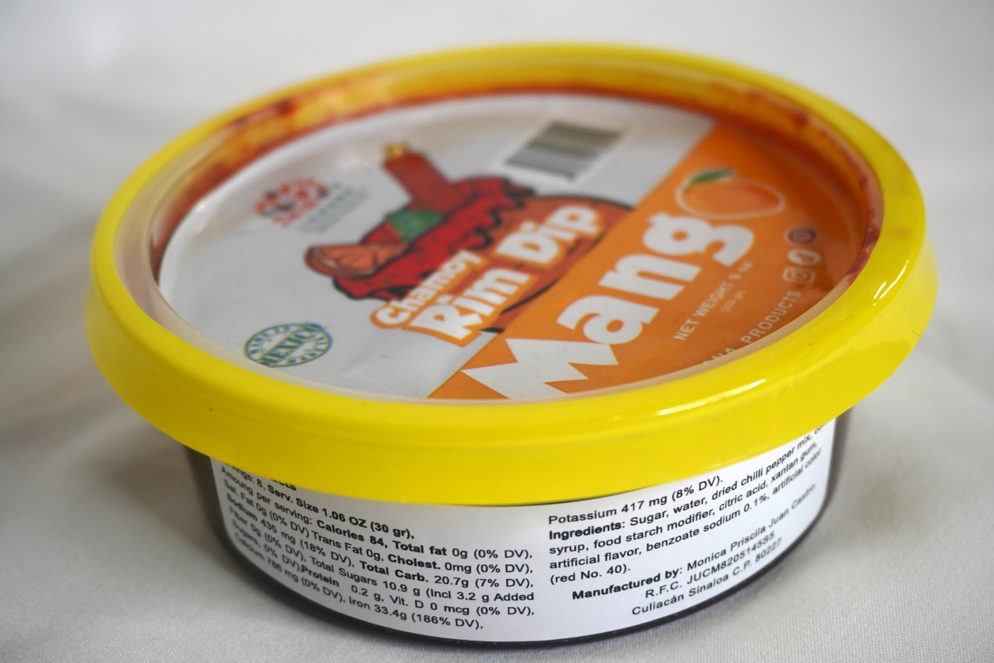 LICHANA Premium Rim Dip 9oz 12.5% More - Chamoy Paste 100% Mexican Handcrafted, Candy Dip For Drinks, Cocktails, Michelada, Beer, Seltzer, Rim Dressing (Watermelon)