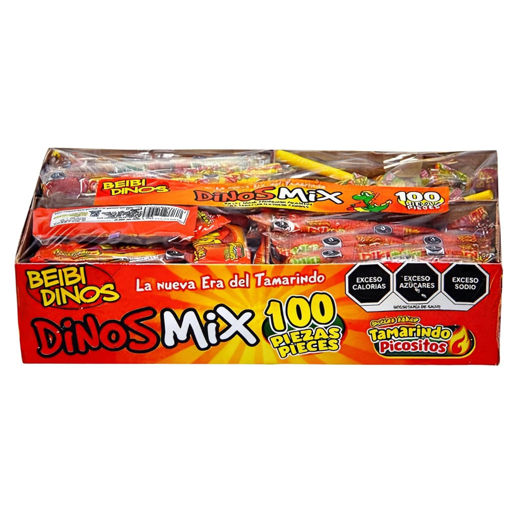 100 Piece Tamarind Candy Mix – Mexican Candy Variety Pack – Sweet, Spicy & Tangy Assorted Candy – Individually Wrapped Snack Box for Parties, Piñatas & Gifts