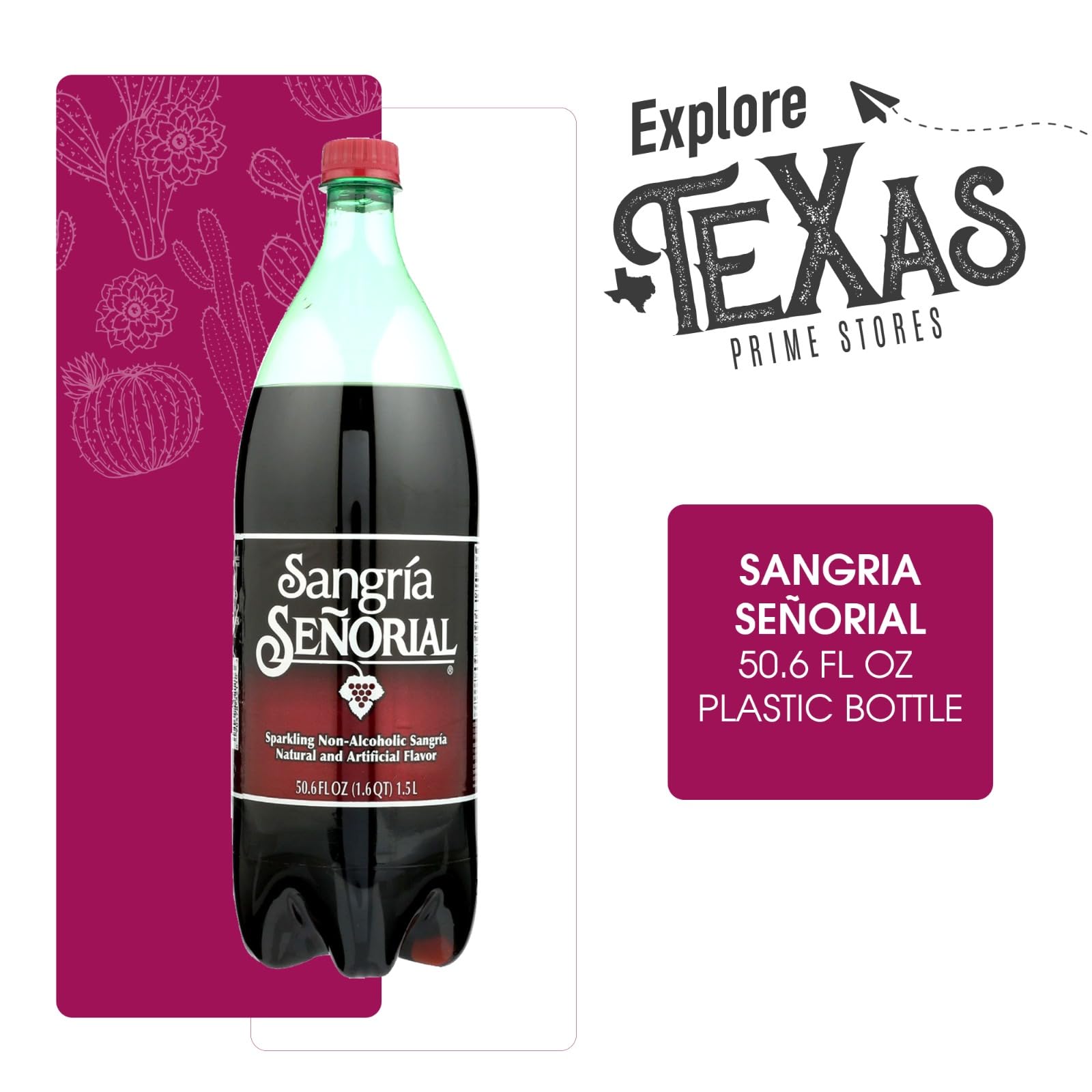 Jarritos 5-Pack of Lime Mexican Soft Drink Plastic Bottle 50.7 fl oz (1.5 lt) Made with 100% Natural Sugar