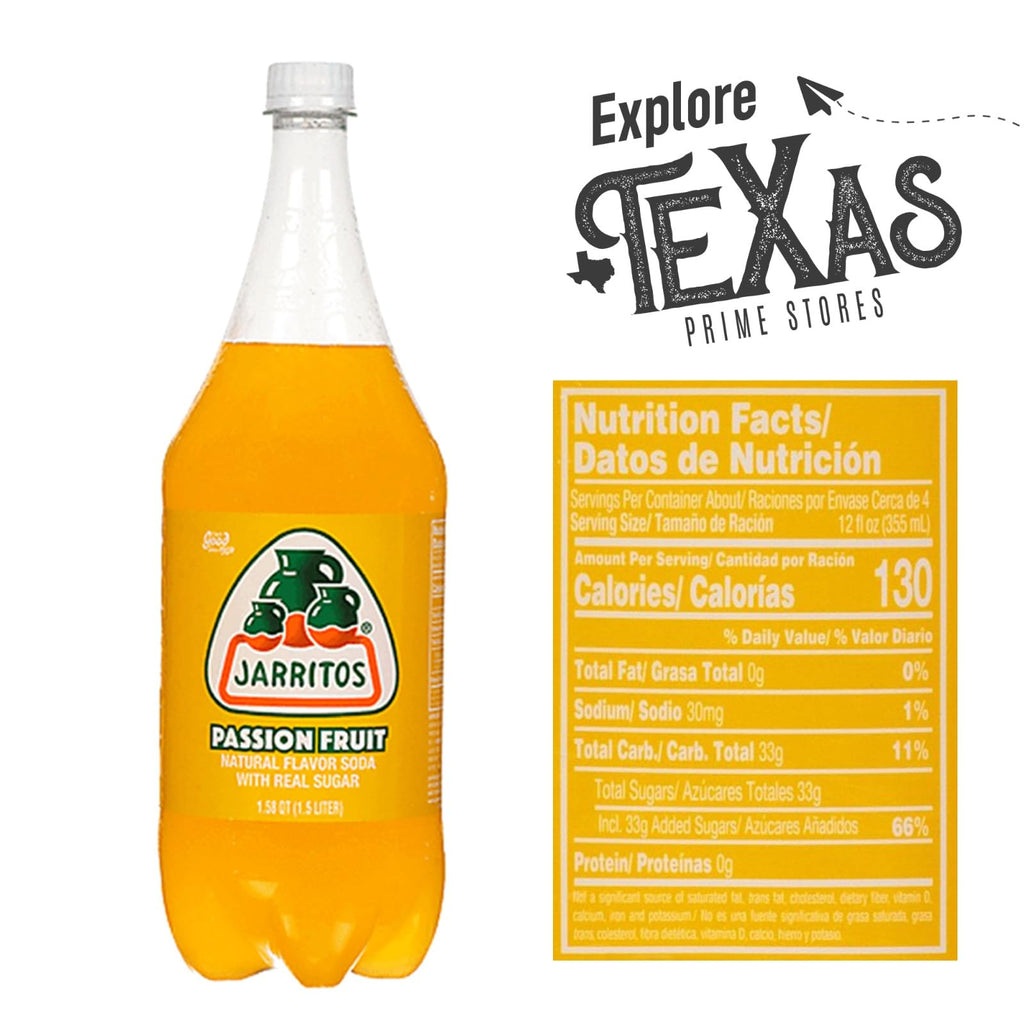 Jarritos 5-Pack of Lime Mexican Soft Drink Plastic Bottle 50.7 fl oz (1.5 lt) Made with 100% Natural Sugar