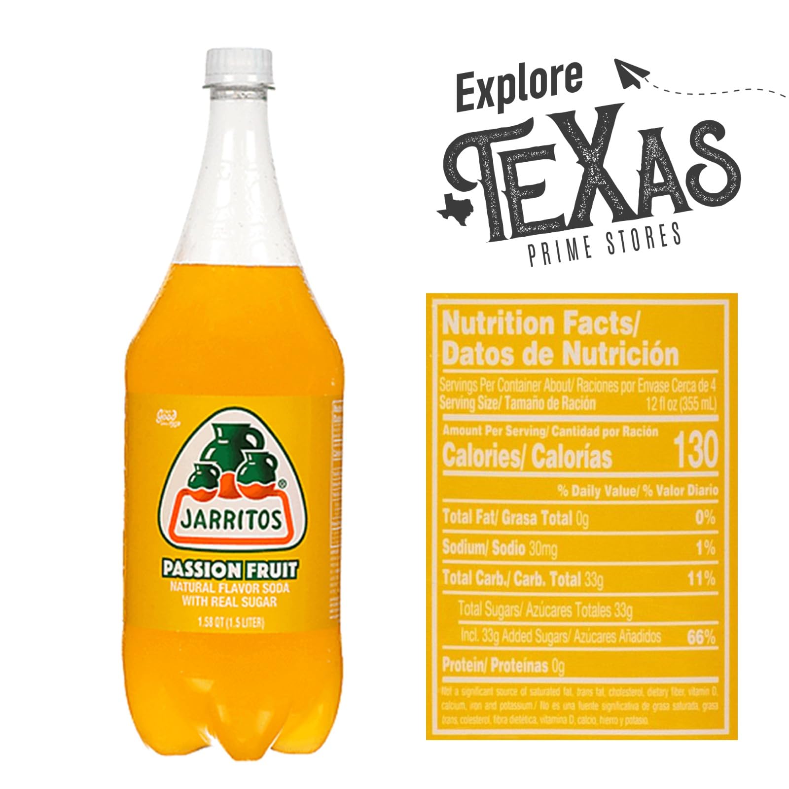 Sidral Mundet 5-Pack of Mexican Soft Drink Plastic Bottle 50.7 fl oz (1.5 lt) Made with 100% Natural Sugar