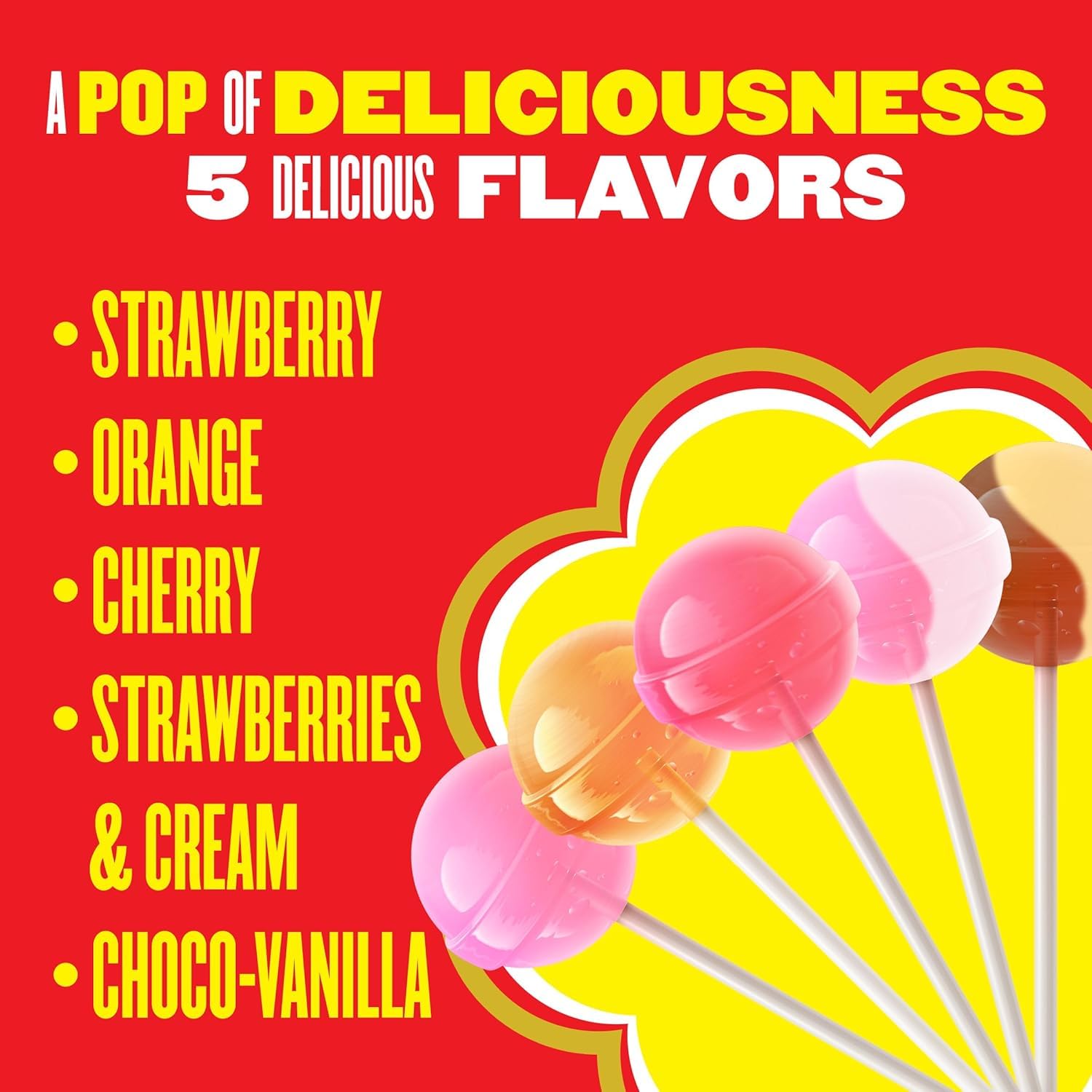 Chupa Chups Mini Lollipop Assortment, Five Flavors, Easter Candy Bulk, Easter Basket Essentials Stuffers for Kids and Adults, Individually Wrapped, 50.8 Ounce Bag (240 Suckers)