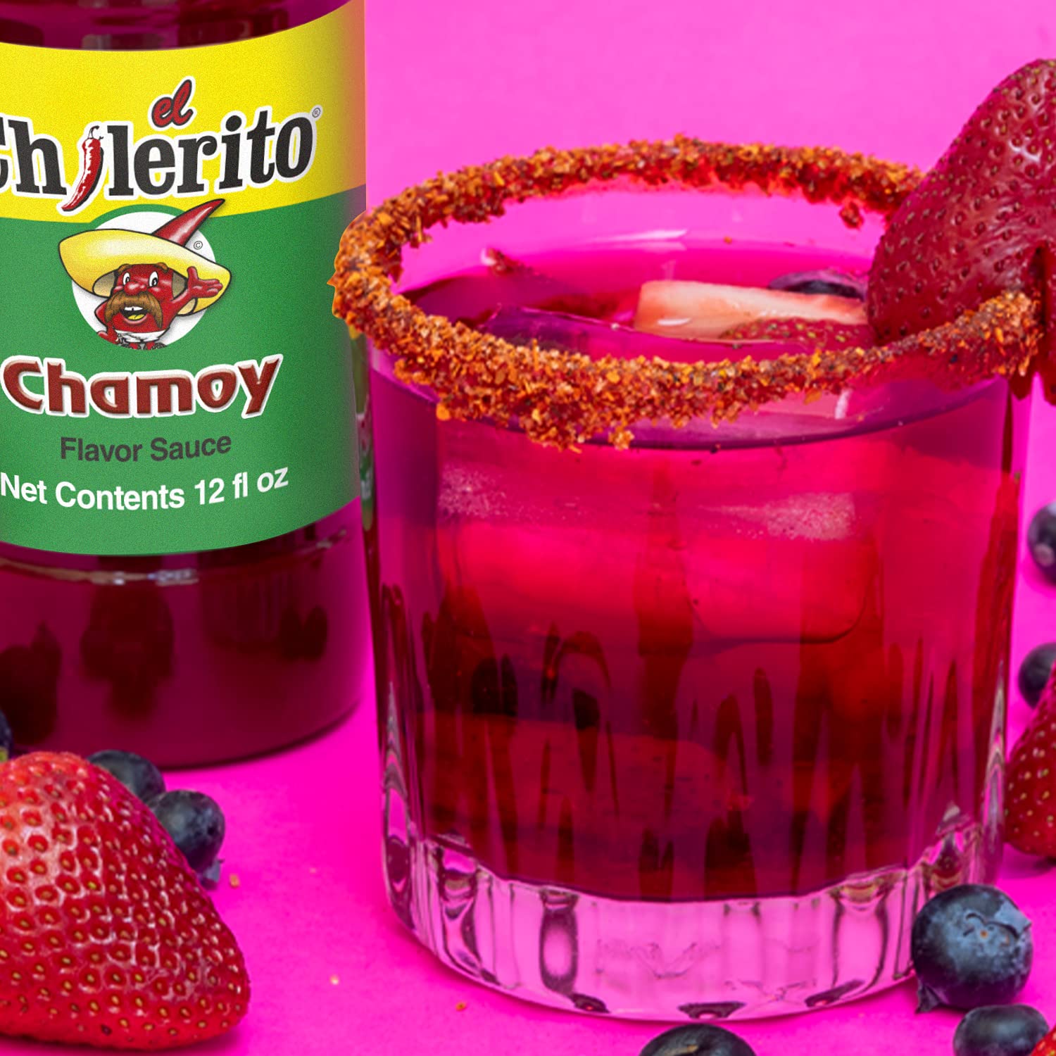 2 Pack EL CHILERITO Sauce Flavor Chamoy 5L/ 166.5 Fl. Oz - Mexican Foods - Excellent For Garnishing Fruits And Snacks - Mexican Flavor - To Share With Friends And Family - Kosher - Natural Ingredients - Chili - Chamoy