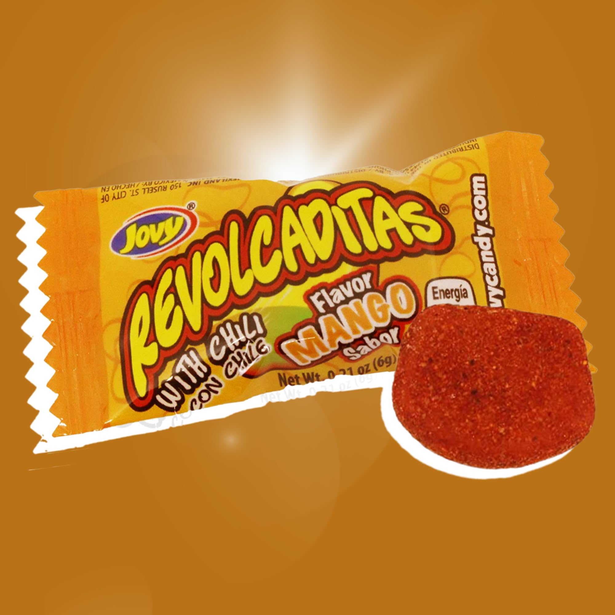 Sweetzo - Sweet and Spicy Hard Candies Covered in Chili Powder, Watermelon Flavored Individually Wrapped Mexican Candies for Sharing, Pinatas or Goody Bag Fillers, 6 ounce Bags, Pack of 2 (Watermelon)