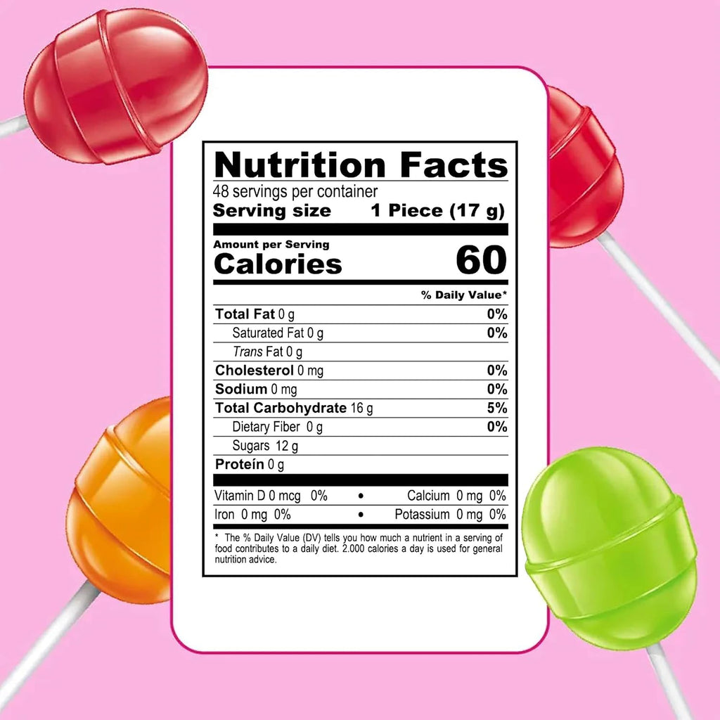 Colombina Bon Bon Bum Passion Fruit Lollipops, Tropical Fruit Hard Candy, Individually Wrapped Candy Pops for Parties, Candy Bowl Refill, Office or Classroom Rewards, 24 Count