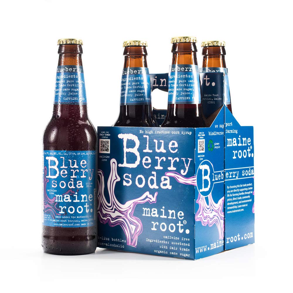 Maine Root Soda - Fair Trade Craft Soda in Glass Bottles (Mexicane 12 Pack)
