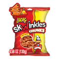 Lucas Skwinkles Sweet & Sour Candy Chunk Mango Flavored with Tamarind Filling, 1 Bag of 4.586oz, Perfect for Snacks, Parties – Sweet & Sour Summer Treats