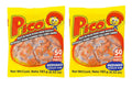 Pico Diana Mediano, Mexican Candy Sour - The Original Orange Flavor Hot Candy Powder - Spicy Sweet Sensation 50-Count-Pack of 2