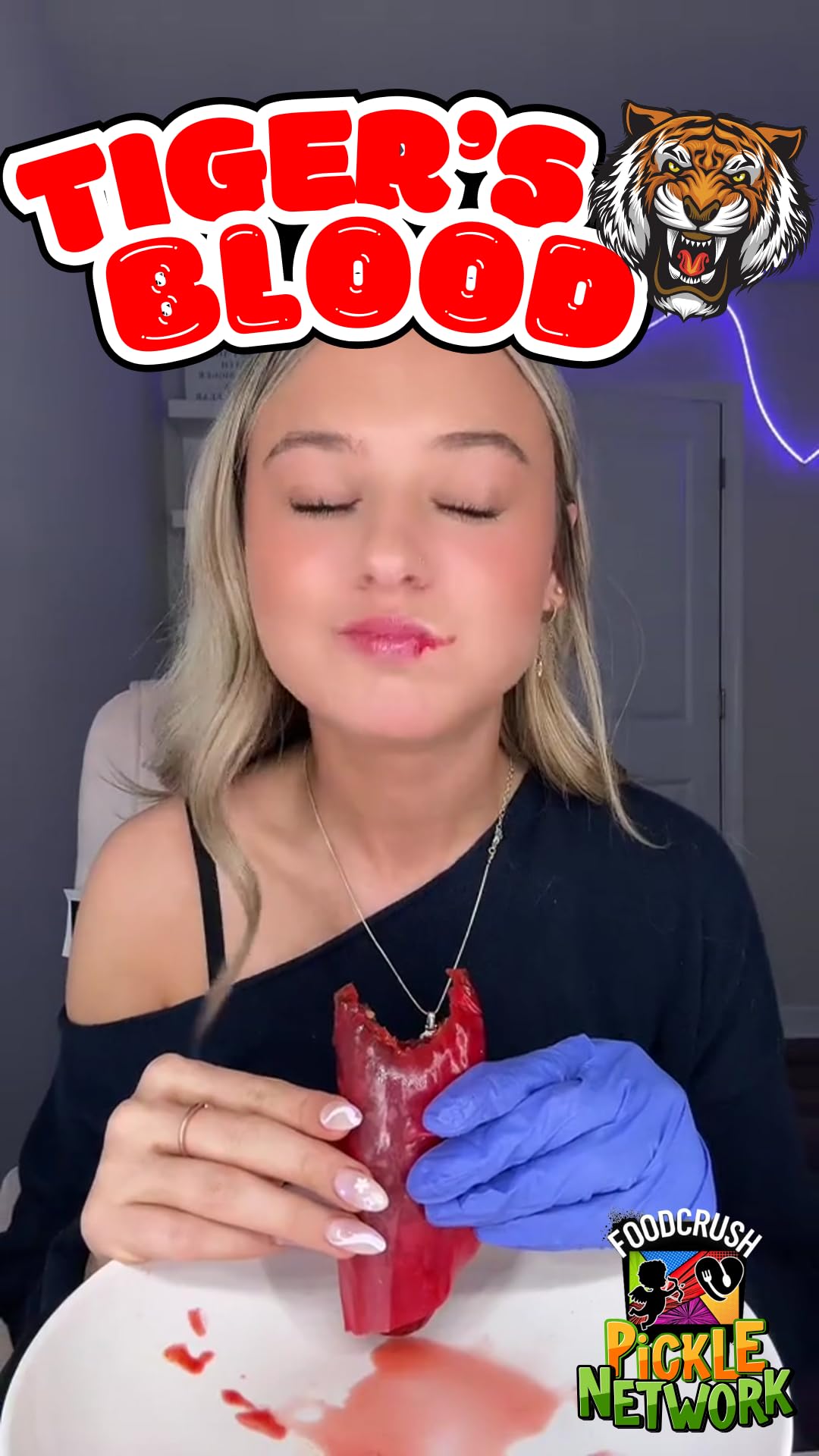 Blue Raspberry Pickle Kit With Takis-Mexican Candy Gift Box From Tiktok Fruit Rollup, Lucas Gusano Chamoy, Lucas Swinkles Salsagheti, Gushers, Mango Candy Powder-Tiktok Trend Item by Food Crush