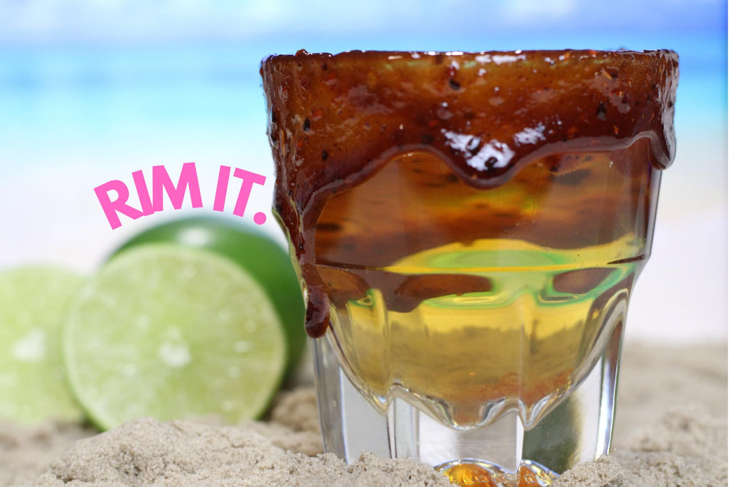 Sarape Treats Chamoy Rim Dip Mexican Tamarind Paste for Drinks, Fruit, Alcoholic Beverages, Candy, and More (Mango)