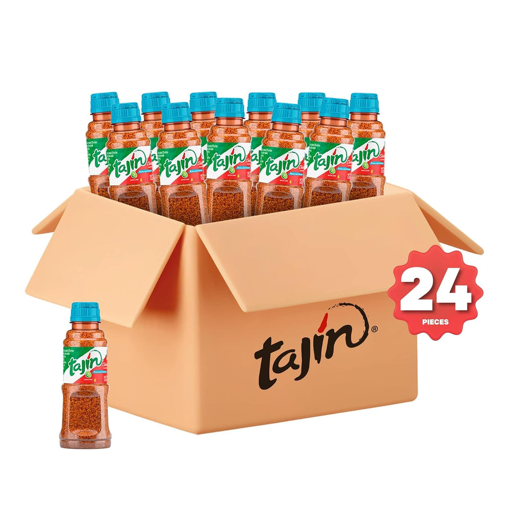 Tajin Clásico Reduced Sodium Seasoning, Authentic Mexican Chile Lime Spice Blend for Fruit, Vegetables, Salad Bowls, Avocado, Cucumber, and Fresh Produce, Zesty Flavor Enhancer, 5 oz, (Pack of 1)