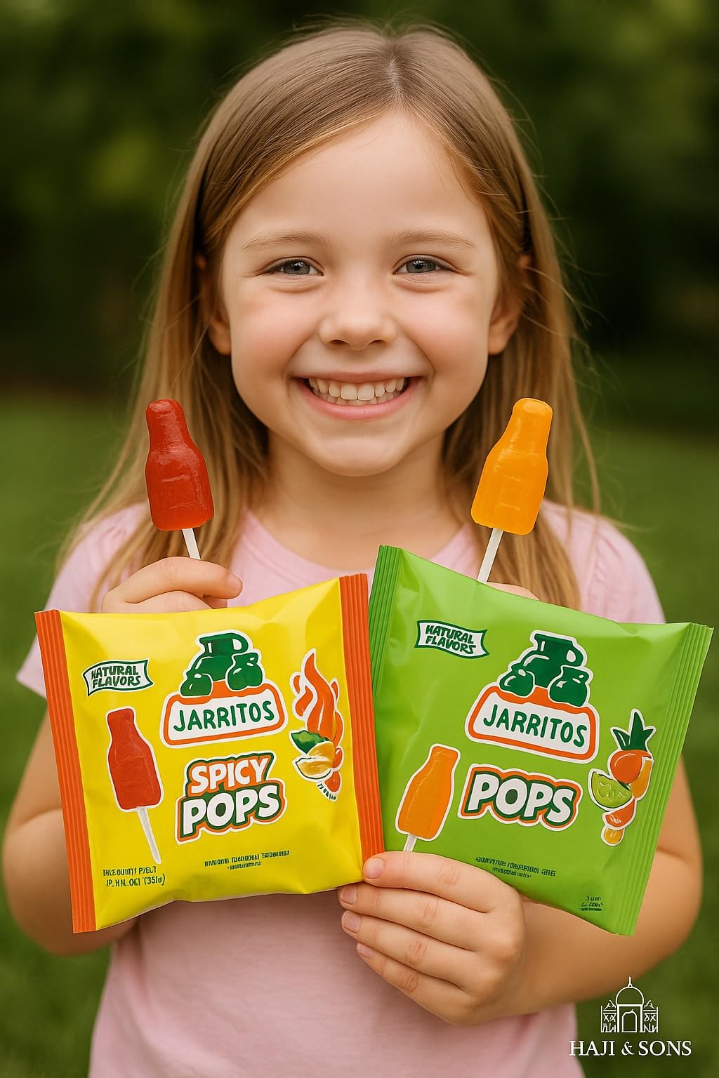 Canels Jarritos Lollipops 2-Pack Bundle – 38 Bottle-Shaped Pops – Mexican Hard Candy with Natural Flavors – Tamarind, Mango, Lime, Chili (Spicy + Spicy)