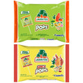 Jarritos Lollipops – 2 Pack – Bottle-Shaped Mexican Hard Candy with Natural Fruit Flavors – 1 Spicy & 1 Original Bags Sweet Candy Treats for Snacking & Gifting