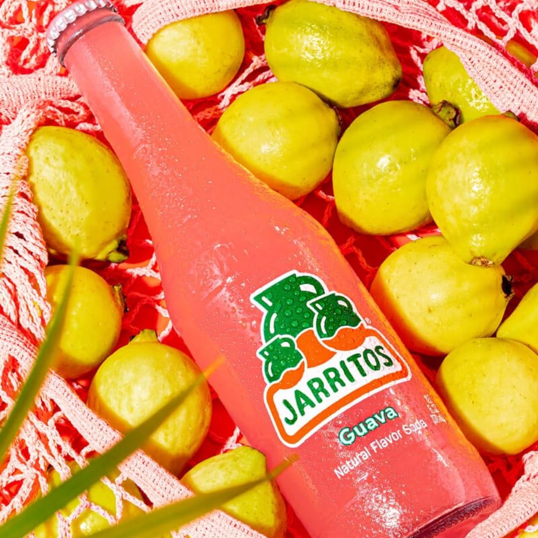 Jarritos Soda Variety Pack – 10 Assorted Flavors – Mexican Soft Drinks in Glass Bottles – 10 Pack