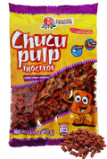 Chucu Pulp Trocitos (Chaca Chaca) Fruit Pulp Pieces - Net Wt. 14.1 oz (400g) - Hot, Salty Mexican Candy - Dulces Típicos Brand