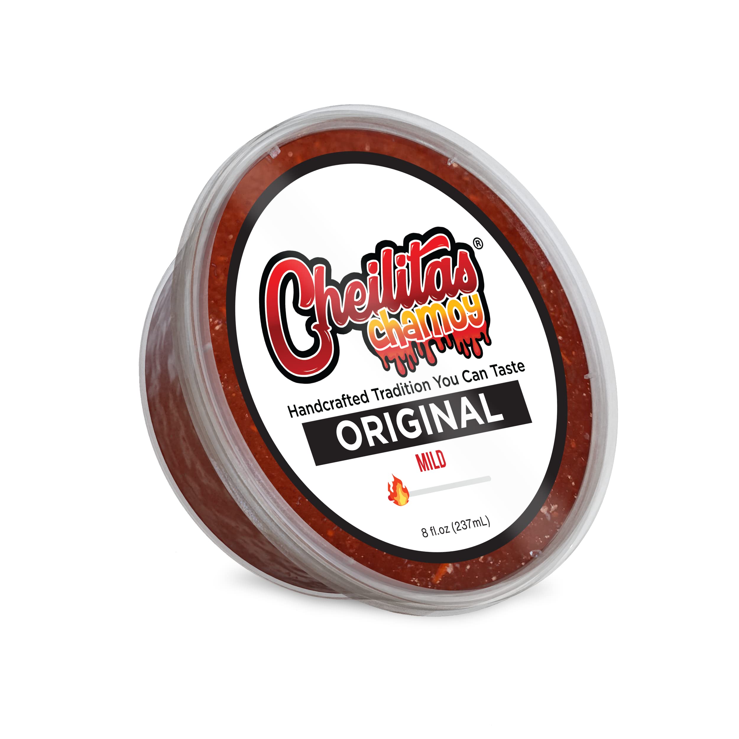 Cheilitas Chamoy Mexican Rim Candy Dip Paste 8 oz | Hand Crafted for Drinks, Cocktails, Micheladas, Beer and More (Tamarind)