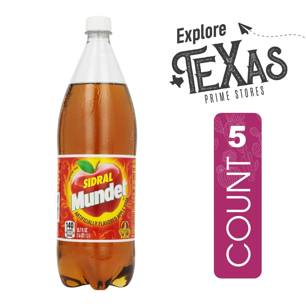 Jarritos 5-Pack of Lime Mexican Soft Drink Plastic Bottle 50.7 fl oz (1.5 lt) Made with 100% Natural Sugar