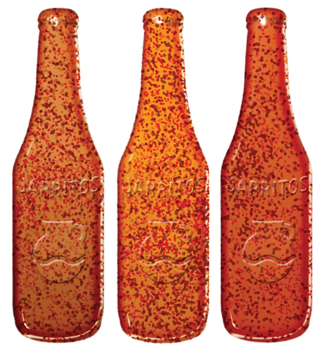 Jarritos Spicy Gummies by Canel's, Tamarind, Mango and Pineapple Natural Flavors, 3.5 oz, Pack of 12
