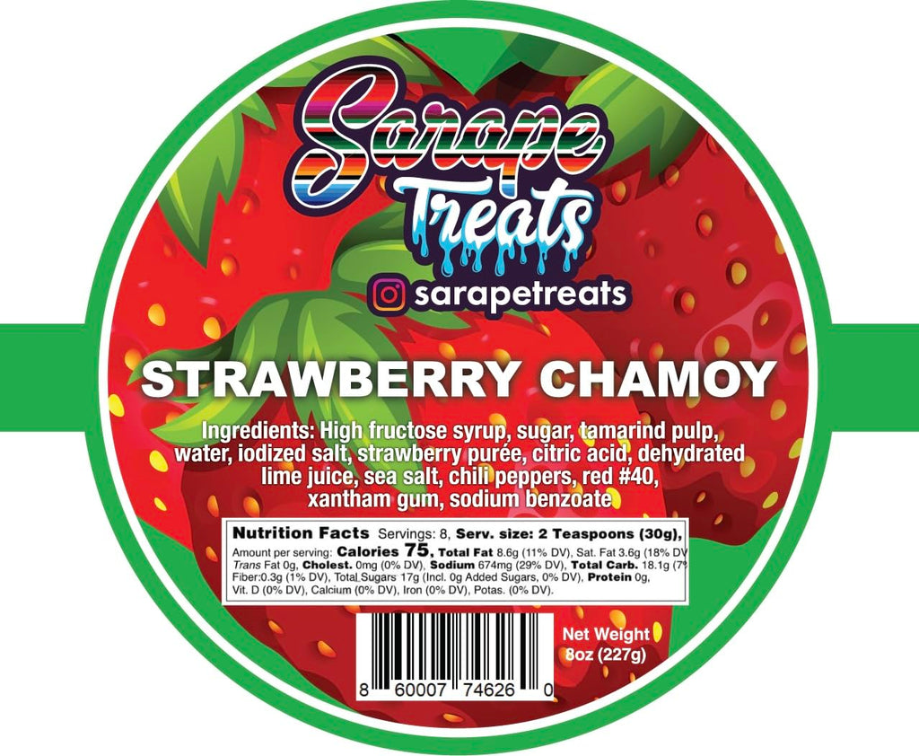 Sarape Treats Chamoy Rim Dip Mexican Tamarind Paste for Drinks, Fruit, Alcoholic Beverages, Candy, and More (Mango)