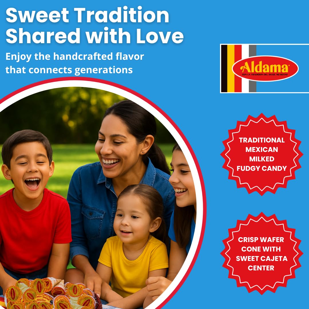ALDAMA Megasurtido Bag (12-Count) – Assorted Mexican Candy | Wafer, Caramel & Chewy Traditional Sweets | Authentic Latin Flavor Variety Pack