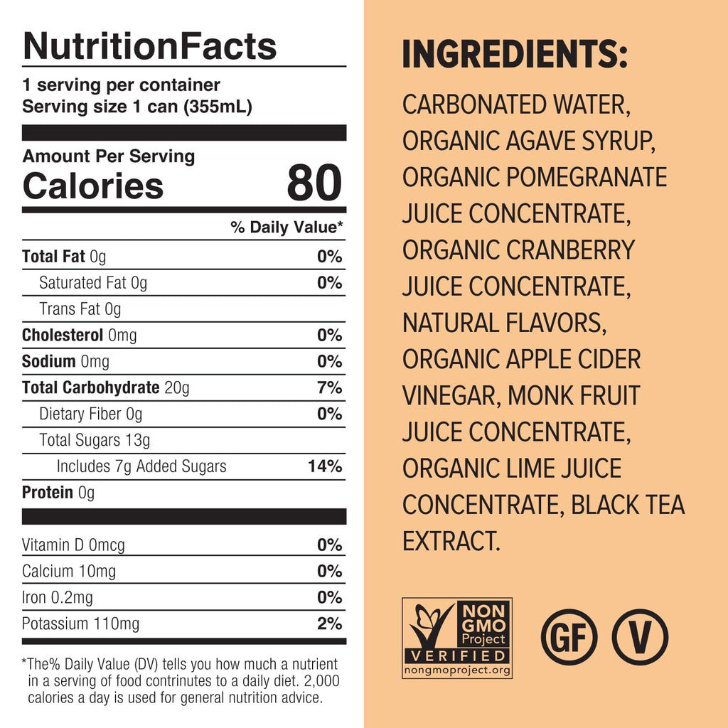Mocktail Club Jalisco Passionfruit Sparkling Non-Alcoholic Cocktail 12oz (12pk), 80 Cals, Gluten-Free, No Artificial Ingredients, Zero Proof – with Passionfruit