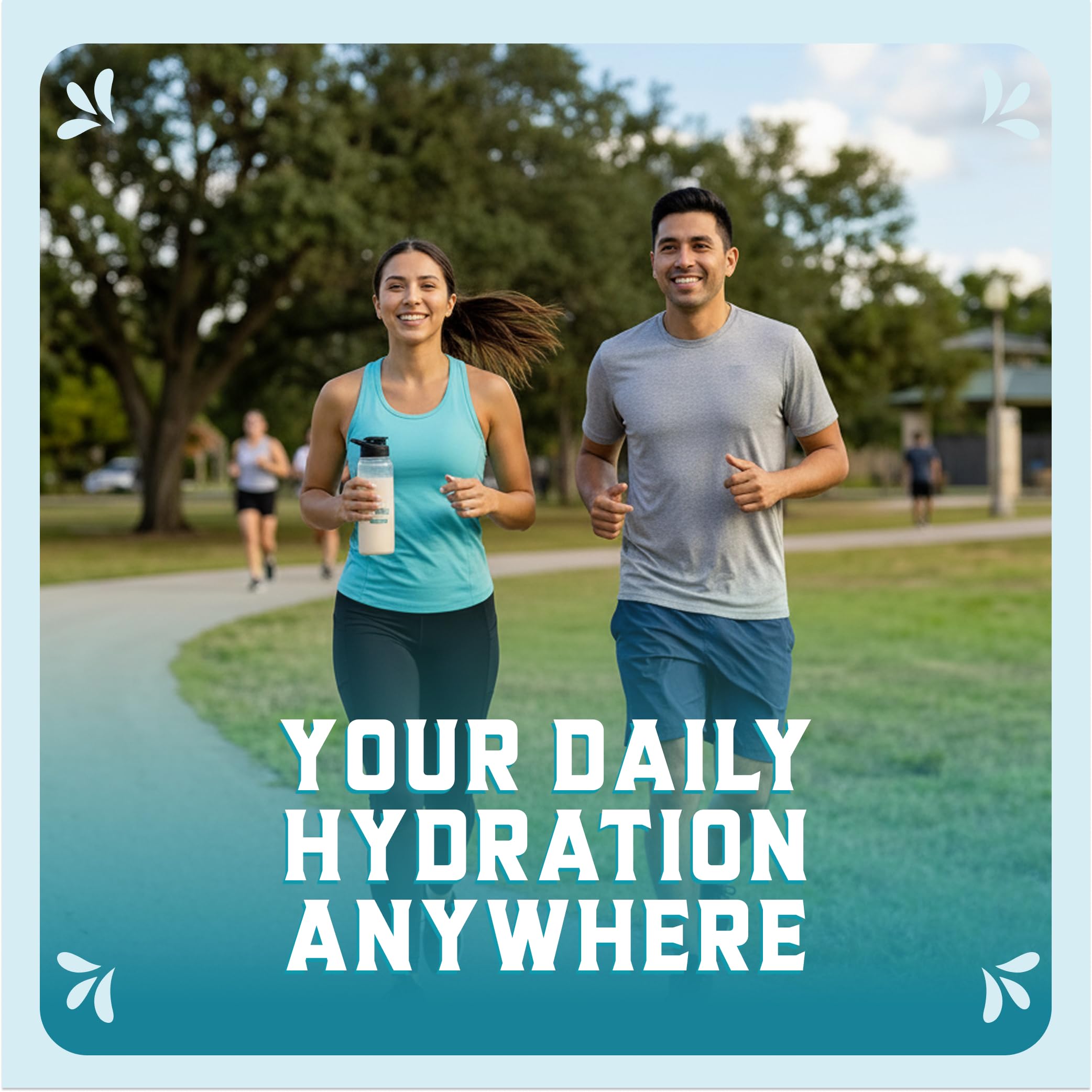 KLASS VIDA Daily Hydration Pineapple Agua Fresca Electrolyte Powder Packets | Sugar Free Electrolyte Drink Mix | Hydration Packets with Coconut Water & Minerals | 15 Stick Packs