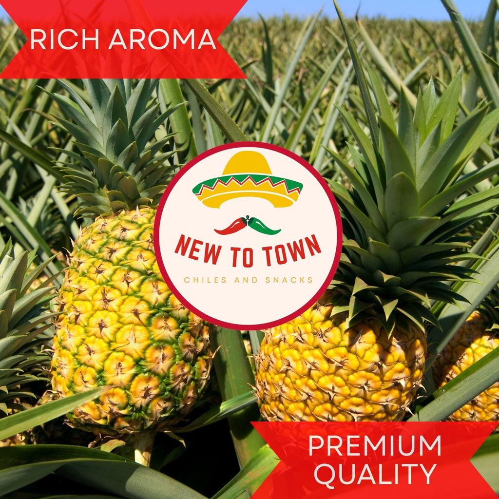 Dried Chili Pineapple Chunks 1 lb, Spicy Dehydrated Pineapple, Sweet and Spicy Mexican Snack, Chili Candy, Botana Mexicana, Spicy Snacks, New to Town