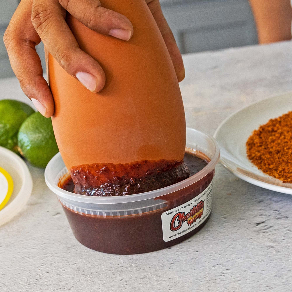 Cheilitas Chamoy Mexican Rim Candy Dip Paste 8 oz | Hand Crafted for Drinks, Cocktails, Micheladas, Beer and More (Tamarind)